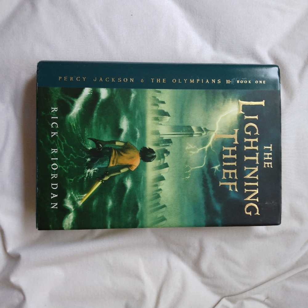 The Lightening Thief by Rick Riordan hardcover